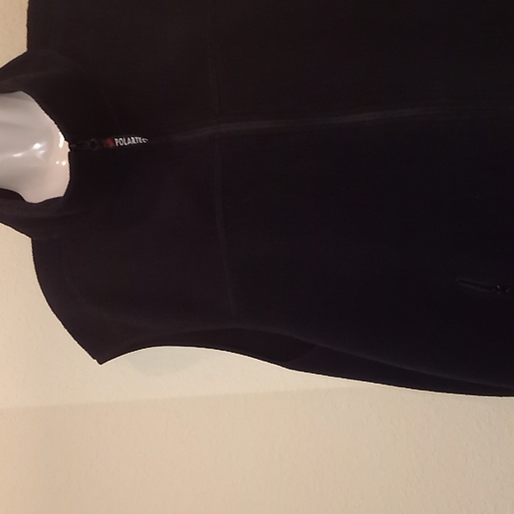 Eddie Bauer Navy Polartec Fleece Vest - Picture 5 of 14